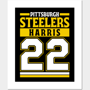 Pittsburgh Steelers Harris 22 Edition 3 Posters and Art